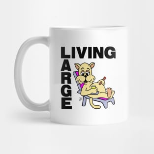 Fat Cat Living Large Mug